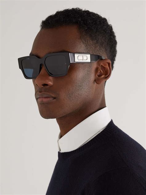 dior silver square glasses